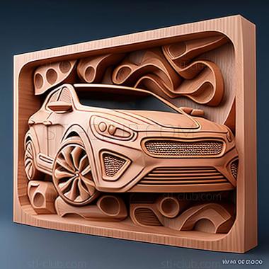 3D модель Kia Ceed (STL)